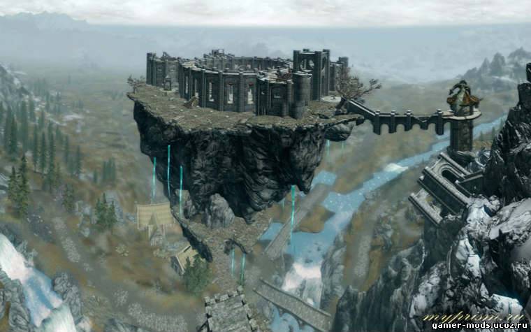 Небесный Замок в Skyrim